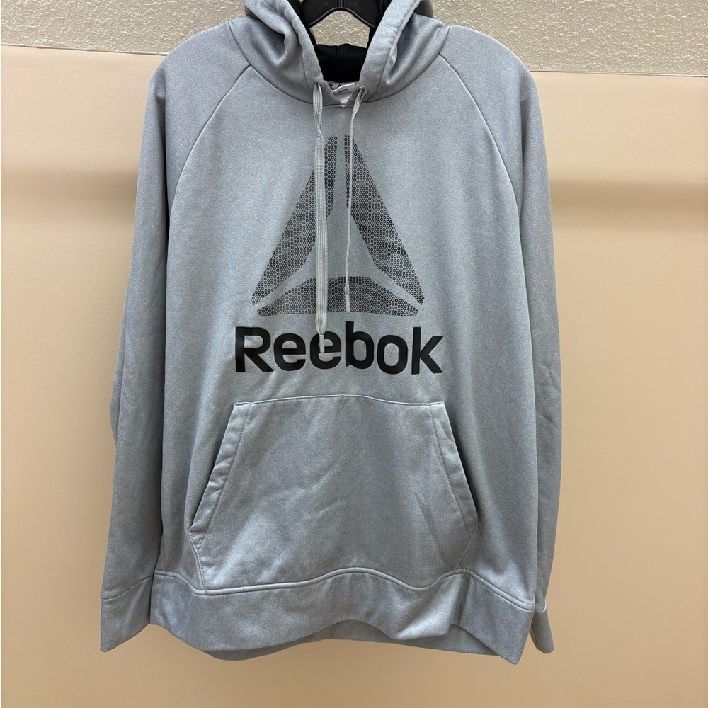Reebok Silver Men's Hoodie